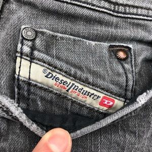 Diesel | Jeans | Diesel Yarik B Mens Jeans Sz 34x32 Zipper Pockets |  Poshmark